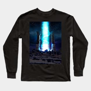 Glowing Portal Long Sleeve T-Shirt